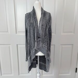 Juicy Couture Charcoal Open Front Wrap